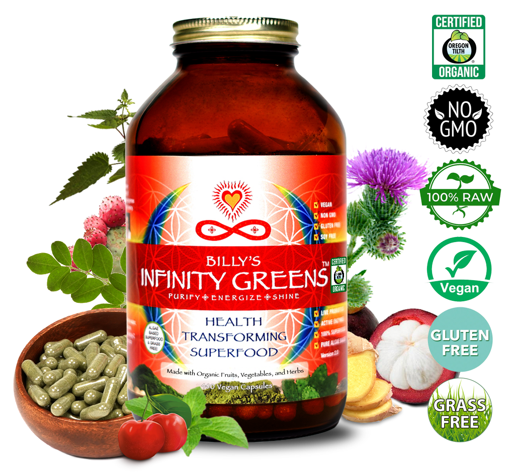 Infinity Greens 480 Capsules