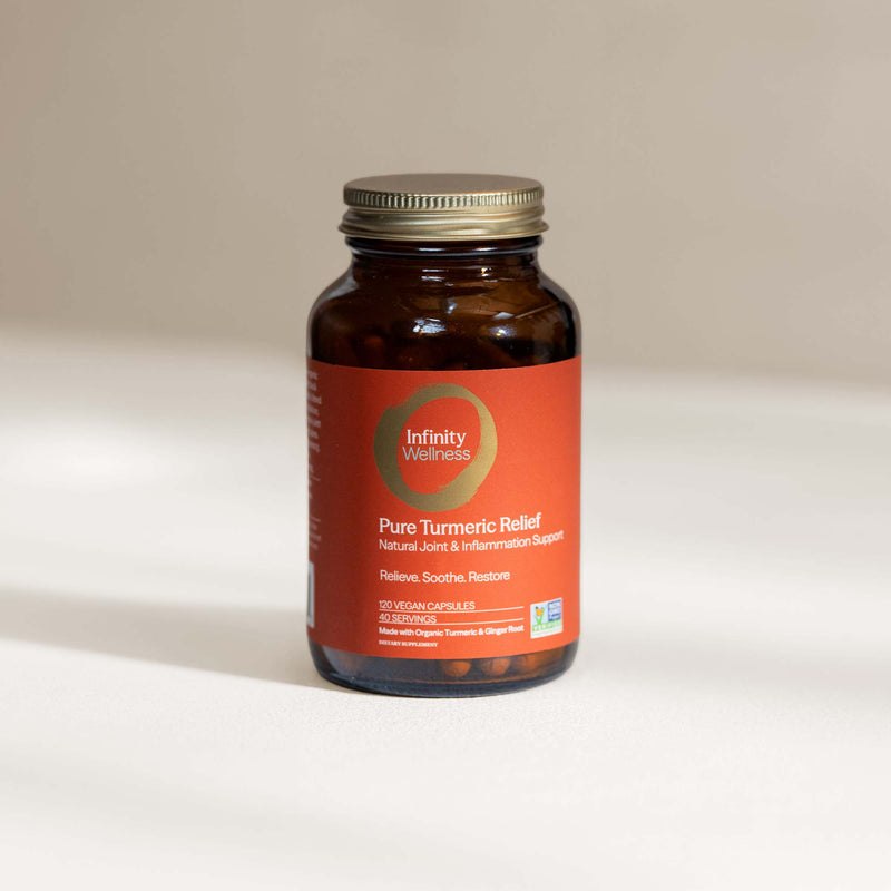 Pure Turmeric Relief Capsule Jar