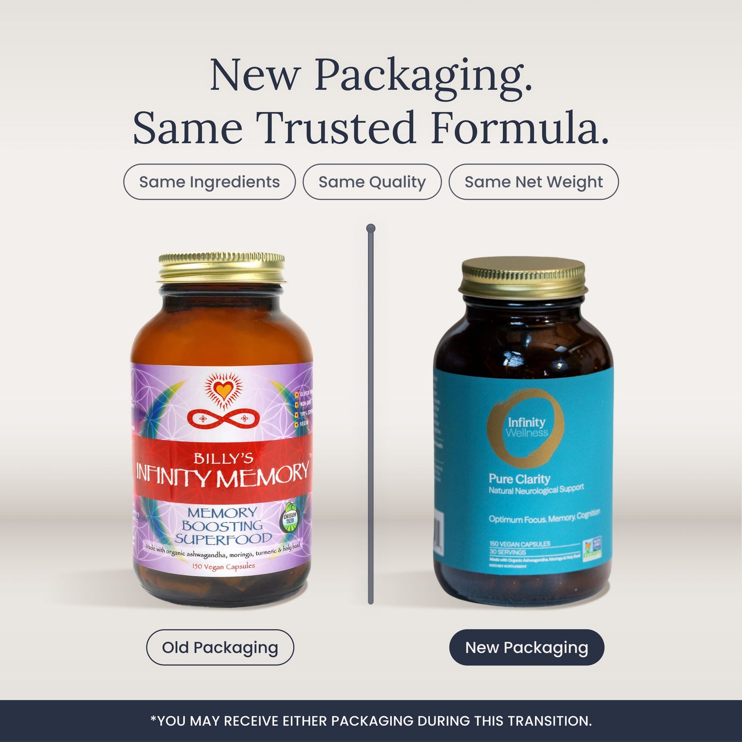 Pure Clarity Capsule Jar