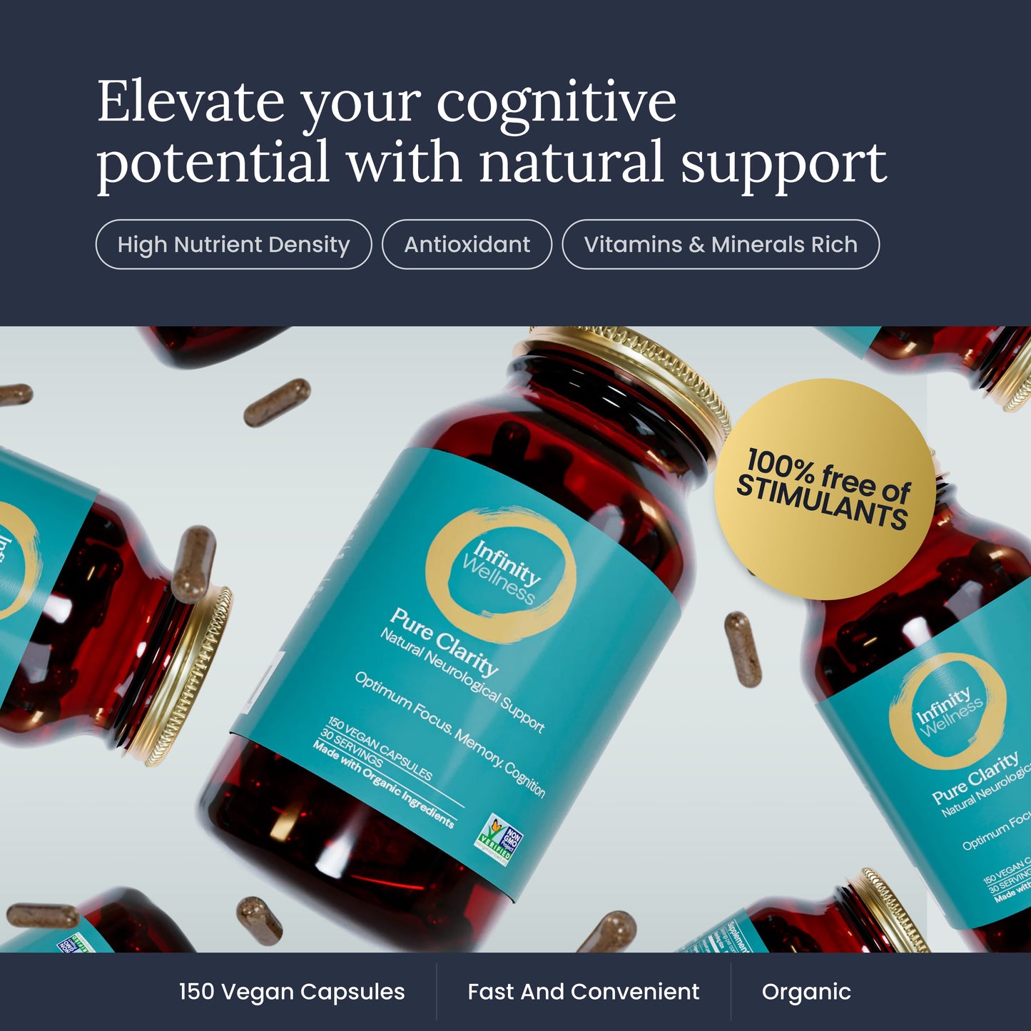 Pure Clarity Capsule Jar