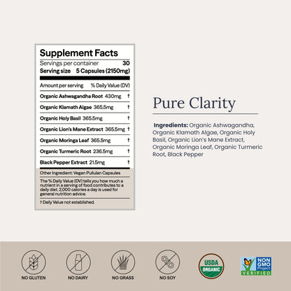 Pure Clarity Capsule Jar