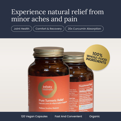 Pure Turmeric Relief Capsule Jar