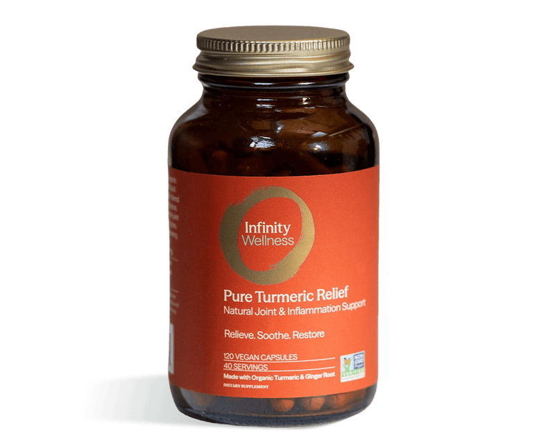 Pure Turmeric Relief Capsule Jar