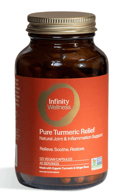 Pure Turmeric Relief Capsule Jar