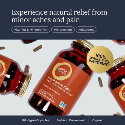 Pure Turmeric Relief Capsule Jar