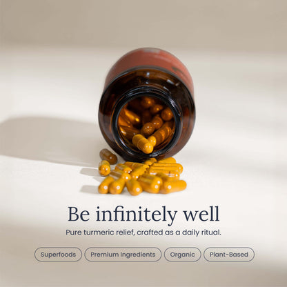 Pure Turmeric Relief Capsule Jar