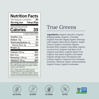 True Greens Powder Jar