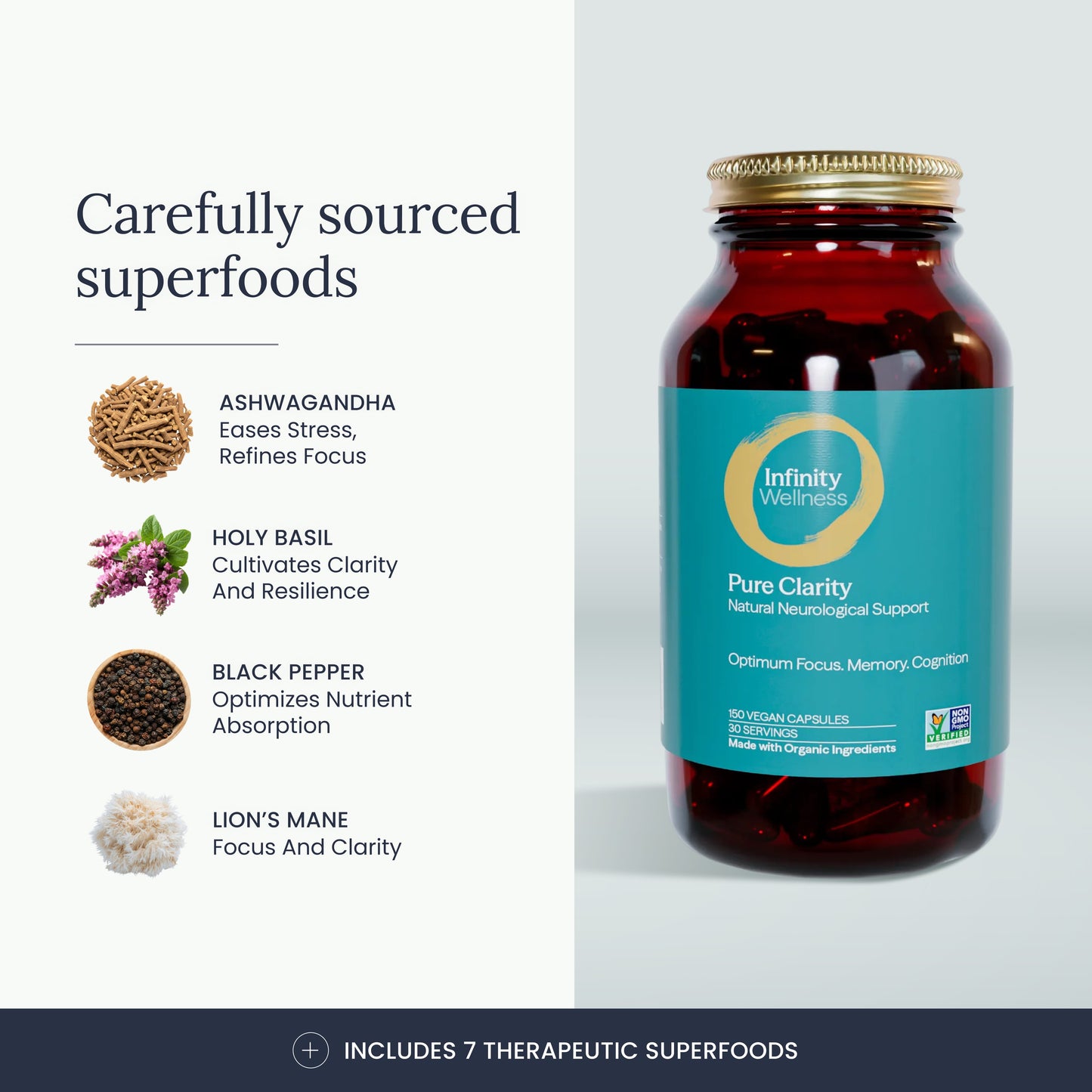 Pure Clarity Capsule Jar