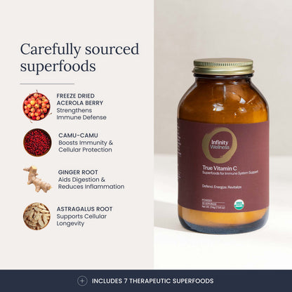 True Vitamin C Powder Jar
