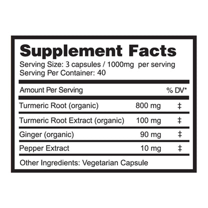 Infinity Turmeric Pain Relief Capsules